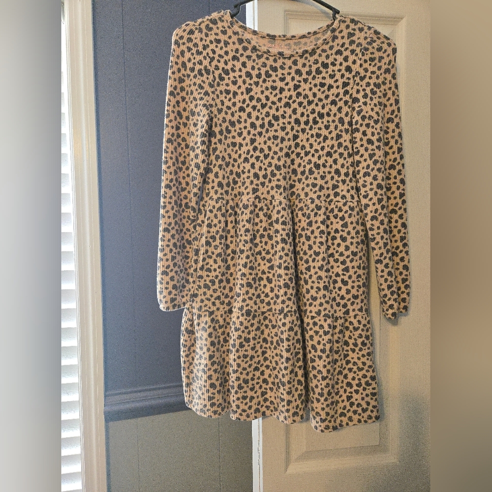 Chic Leopard Print Dress